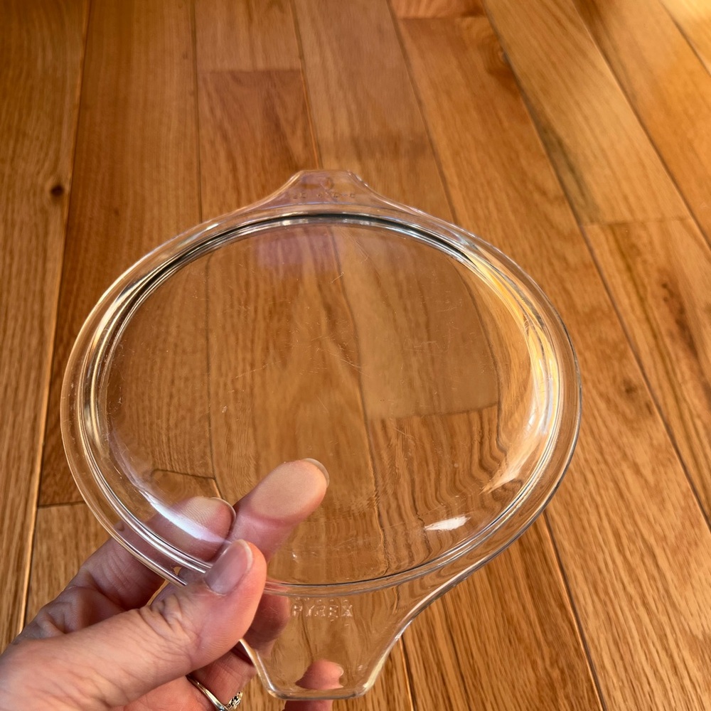 Pyrex Transparent Glass Cover